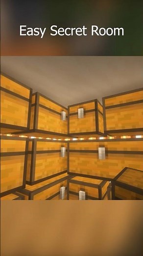 I Built a Hidden Door to a Secret Room in Minecraft! 🔥🗝️