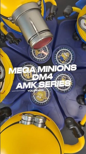YOLOPARK Mega Minions Series COMPLETE SET 🍌🔥 | Despicable Me 4 Full Collection Display