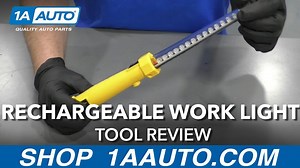 Rechargeable Work Light - Available on 1A Auto