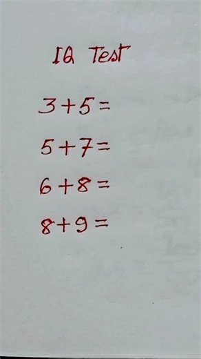 Math Puzzle/IQ Test#best iq#braintest#iq#puzzle#easymaths