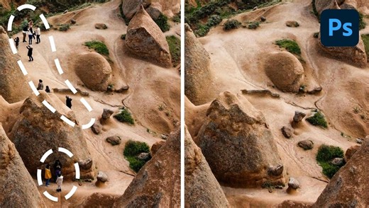 Effortlessly Remove People From Landscape Photos With This Fast Method