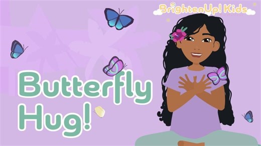 Butterfly Hug! 6-Minute Self-Soothing Meditation For Children Using The Butterfly Hug Technique. | Hajarah D.