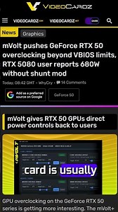 How Did This RTX 5080 Not Melt?! #overclocking