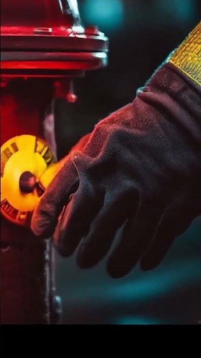 🚒 The Secret Color Code of Fire Hydrants #safety #cityfacts