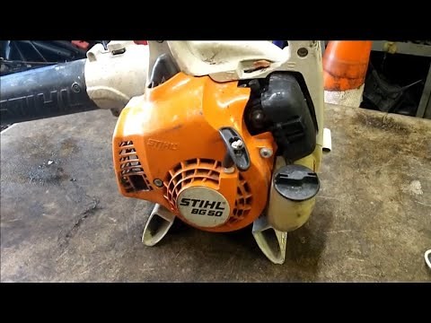stihl bg50 blower recoil repair