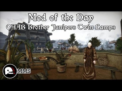 Morrowind Mod of the Day - Brother Juniper's Twin Lamps Showcase