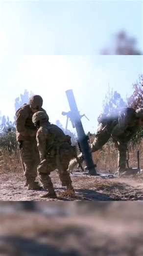 Watch the US Army M120 Mortar Dominate the Battlefield #shorts #military