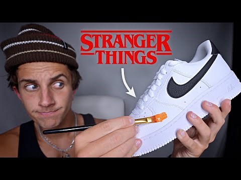 Custom Shoes: Stranger Things