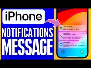How to Enable Message Notifications on iPhone