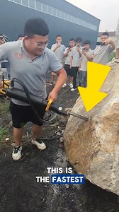 153K views · 647 reactions | How To Split Massive Rocks Instantly...