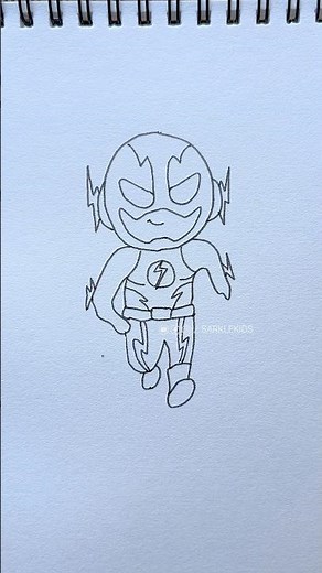 Fast running movie characters flash easy drawing