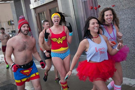 Cupid's Undie Run planned to raise money for NF on Valentine's Day