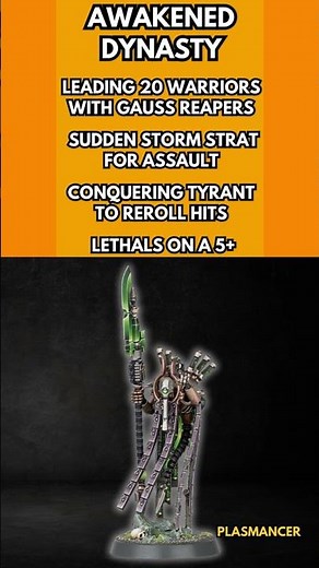 One Smart Trick for the Necron Plasmancer!