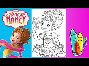 Fancy Nancy Coloring Pages For Kids | Crayola Coloring Book