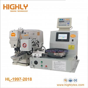 [Hot Item] Computerized Automatic Feeding Button Attaching Sewing Machine