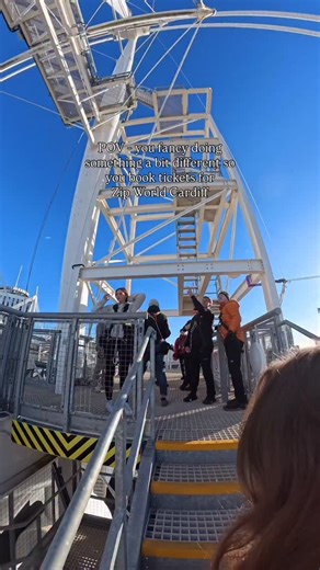 You’ve never seen Cardiff like this before! The Stadium Walk (📍Zip World Cardiff at the Principality Stadium) is a must-do for the new year or over the Christmas break! See the city from above with incredible views spanning as far as the Brecon Beacons on a clear day ⛰️ | Zip World