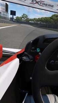 Stepping into our Virtual Reality McLaren MP4/4 in Automobilista 2 #shorts #vr