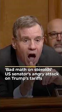 US senator asks why Australia was ‘whacked’ with tariff despite trade surplus | AJ #shorts