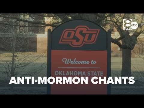 Oklahoma State reacting to anti Mormon chants during BYU basketball game