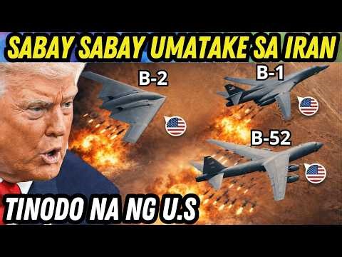 GRABE PALA ang PINSALANG DINULOT ng B-2, B-1 at B-52 sa IRAN! Parang mga KOMETA ang IBINAGSAK nila!