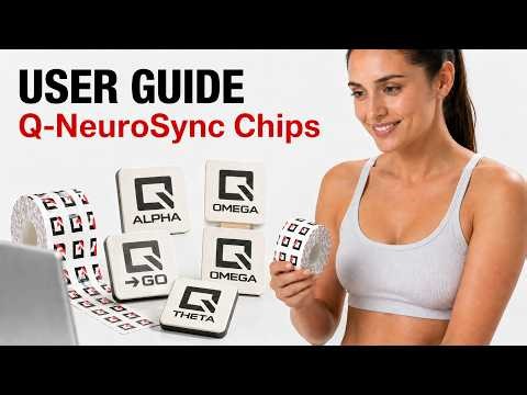 How to use Q-NeuroSync Chips: complete guide (placement, fixation, wear)