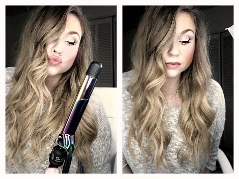 How to Curl your Hair//Tutorial with XL Curling Iron plus dry shampoo//Great for long hair!!!