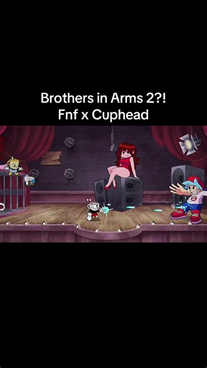 Bf looking like popeye over here, Cuphead DLC song (Cup de Grâce) Credit:DAgames #fnf#animation#fridaynightfunkin#fyp#fypシ
