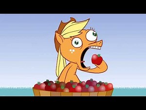 Applejack eat too many apples