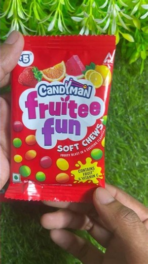 ASMR Candyman Fruitee Fun Unboxing 🍬✨ Satisfying Soft Chews Crunch & Candy Sounds