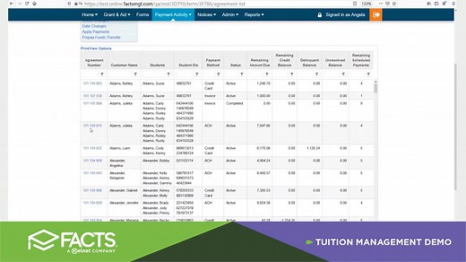 FACTS Tuition Management