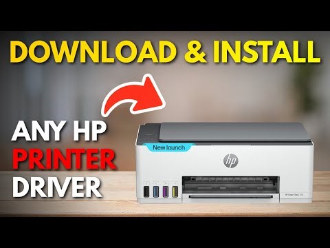 How to Download & Install any HP Printer Driver in Windows 11