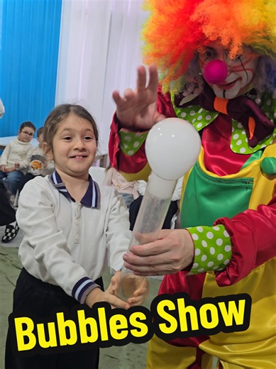 Bubbles Show 🫧 #funny #love #happy | Bubble