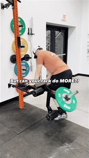 The OG squat rack ALWAYS has your back! But can it do MORE?! 👀😤 #shortsfeed #homegym #homeworkout