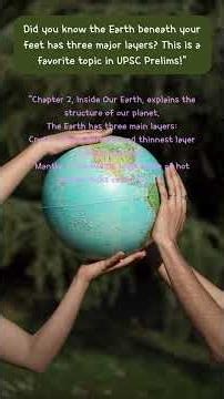 NCERT Class 7 Geography Chapter 2 | Inside Our Earth in 60 Seconds | UPSC & Judiciary