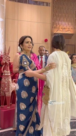 Gauri Spratt Meets Nita Ambani 👑✨❤️ | A Graceful Moment in the Spotlight 🔥