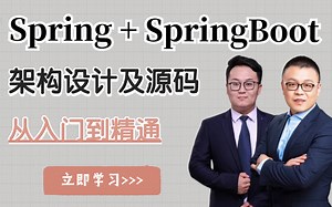 【2021版】用450分钟彻底把Spring SpringBoot架构设计及源码讲明白