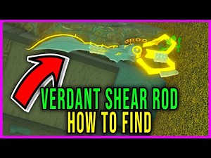VERDANT SHEAR ROD LOCATION - HOW TO GET VERDANT SHEAR [FISCH] - Roblox