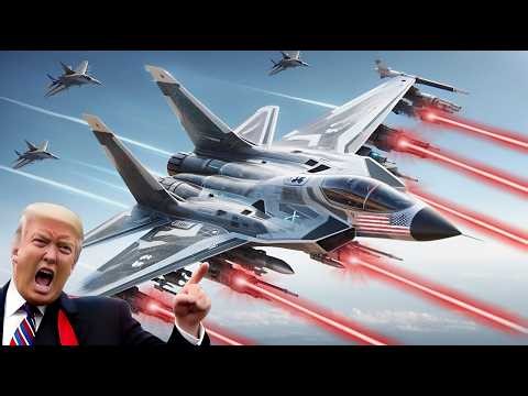 15 minutes ago! Deadliest US stealth fighter jet destroys 350 Russian armored tanks