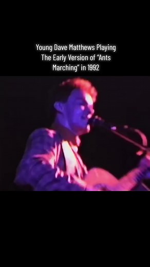 Dave Matthews Band: Ants Marching Early Version 1992