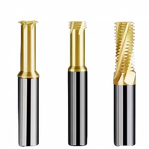 [Hot Item] Thread Helical Flute Mill Milling Tool Internal External Taper Metric Tungsten Carbide Milling Cutter