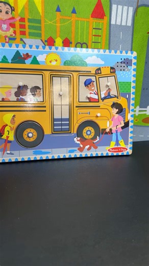 The Wheels on The BUS Song Puzzle