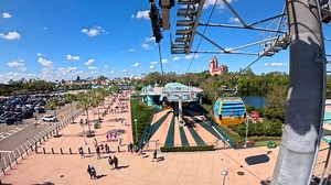 Disney Skyliner ride from Disney's Hollywood Studios to Disney's Caribbean Beach Resort! #disneyskyliner #seewdw #hollywoodstudios | See WDW