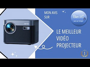 Le MEILLEUR Vidéoprojecteur TOPTRO, 4K WiFi6 Bluetooth Android TV