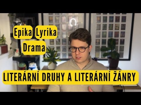 Literární druhy a žánry | Epika, lyrika, drama | Próza a poezie | (Čtenářský deník, Maturita)