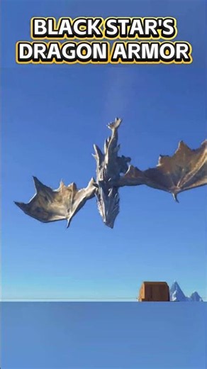 Black Star with Dragon Armor suit up