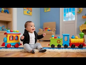 Musical Toy Train | Fun Train Adventure Song for Kids | English