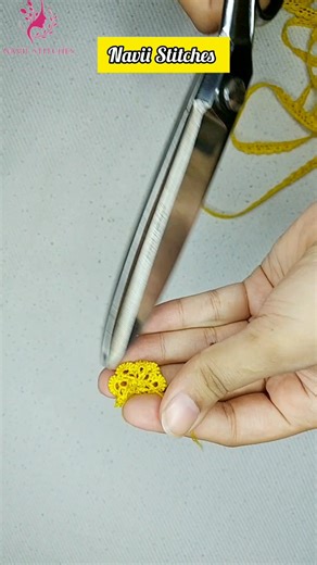 Creative Lace Flower Making Trick