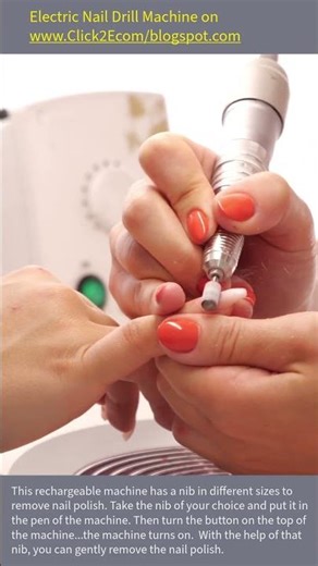 Electric Nail Drill Machine