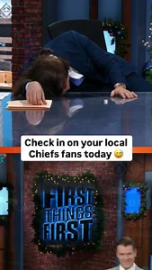 Having a rough day #nfl #chiefs | First Things First on FS1