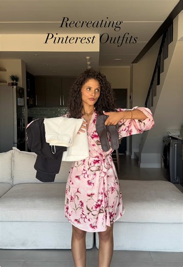 Day 2 Recreating Pinterest Fits- Power of accessories🤍🖤✨ #nitapieta